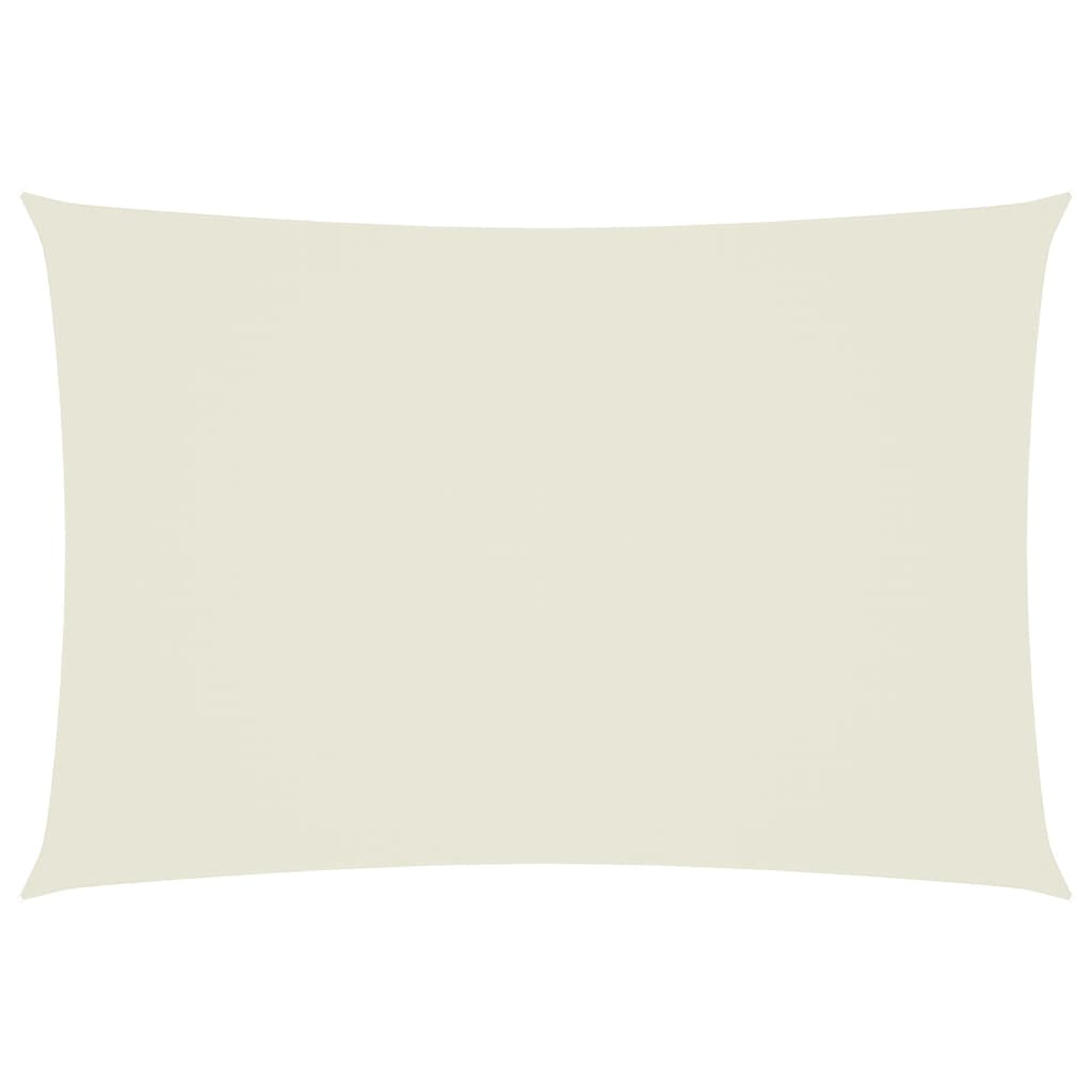 Sunshade Sail Oxford Fabric Rectangular 2.5x4.5 m Cream