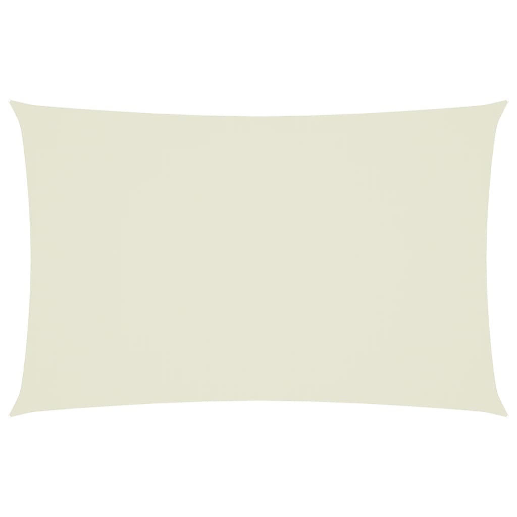 Sunshade Sail Oxford Fabric Rectangular 2.5x5 m Cream