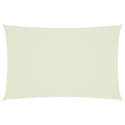 Sunshade Sail Oxford Fabric Rectangular 2.5x5 m Cream