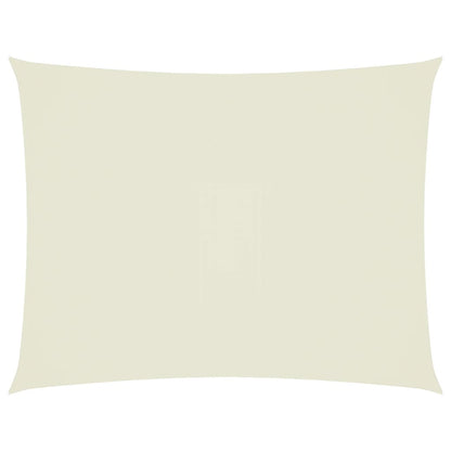 Sunshade Sail Oxford Fabric Rectangular 4x5 m Cream