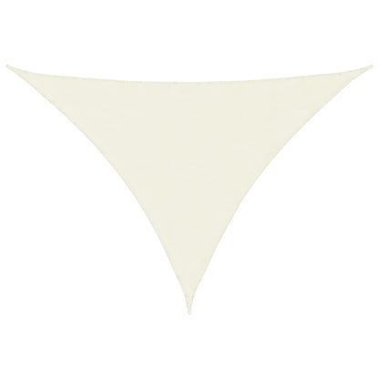 Sunshade Sail Oxford Fabric Triangular 3x3x4.24 m Cream