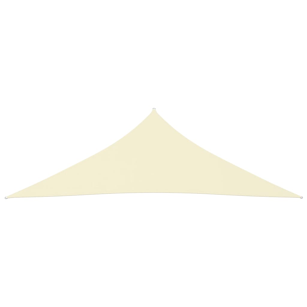 Sunshade Sail Oxford Fabric Triangular 3x3x4.24 m Cream