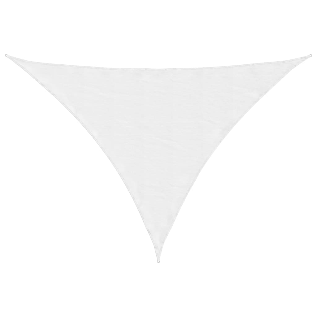 Sunshade Sail Oxford Fabric Triangular 3x3x4.24 m White