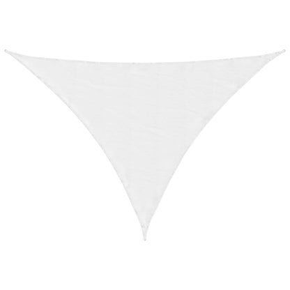 Sunshade Sail Oxford Fabric Triangular 3x3x4.24 m White