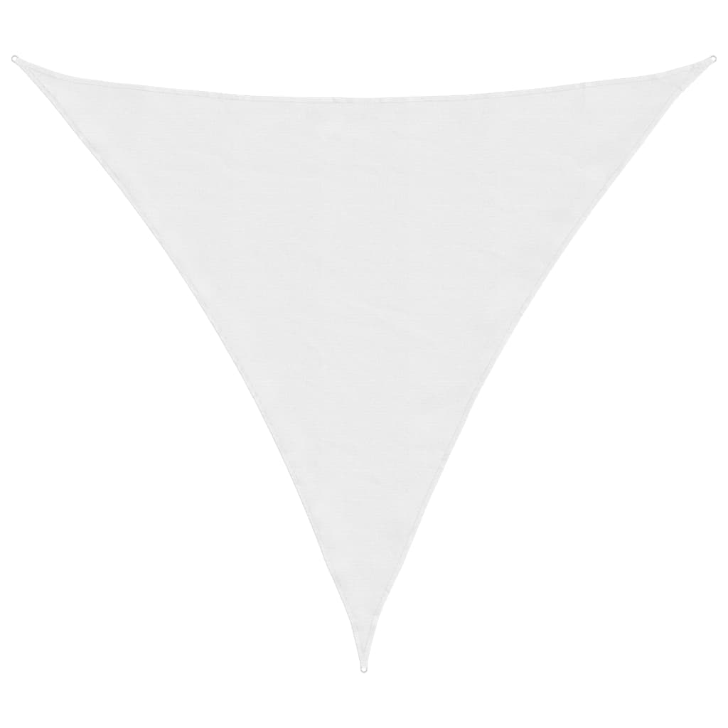 Sunshade Sail Oxford Fabric Triangular 4x4x4 m White