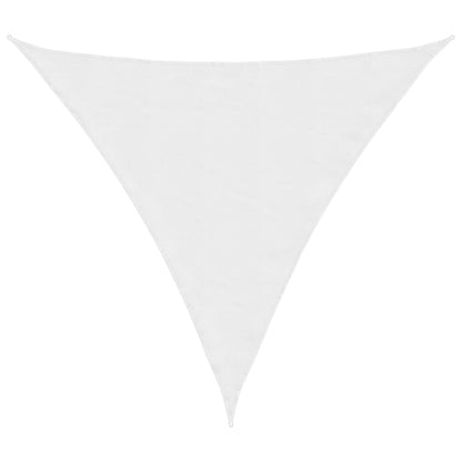 Sunshade Sail Oxford Fabric Triangular 4x4x4 m White