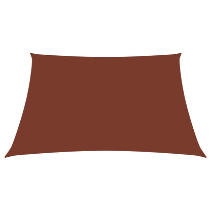 Sunshade Sail Oxford Fabric Square 4x4 m Terracotta