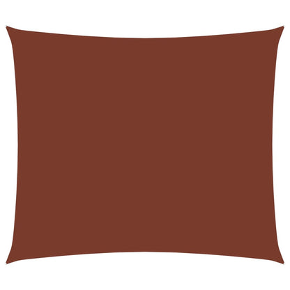 Sunshade Sail Oxford Fabric Rectangular 3x4.5 m Terracotta