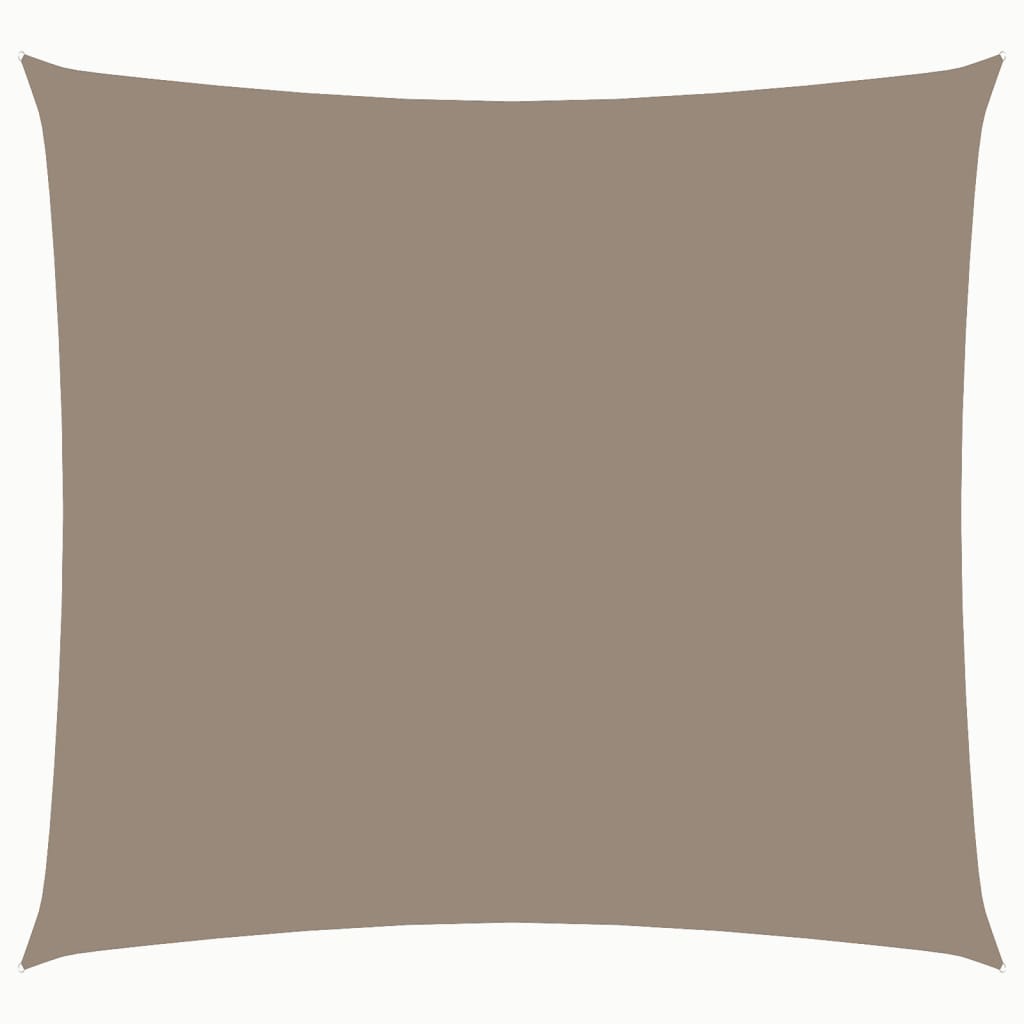 Sunshade Sail Oxford Fabric Square 2x2 m Taupe