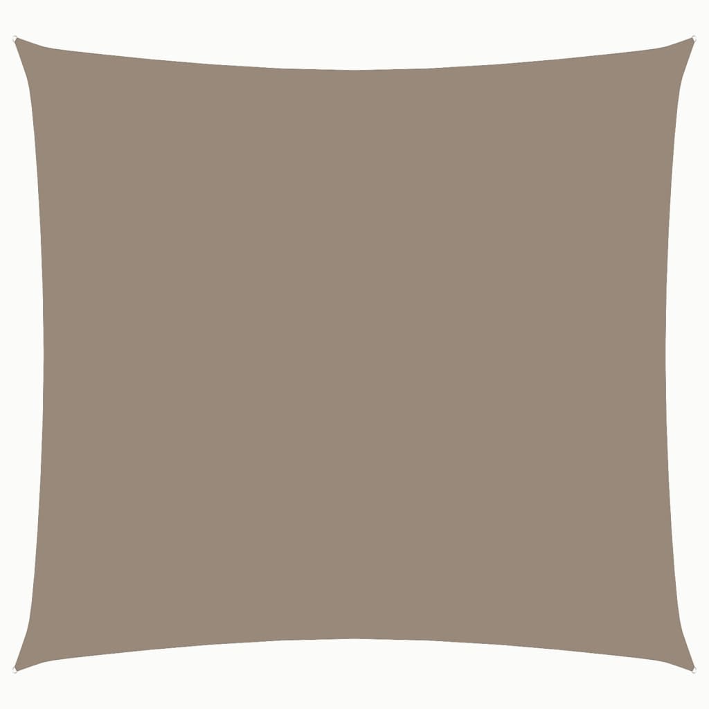 Sunshade Sail Oxford Fabric Square 2.5x2.5 m Taupe