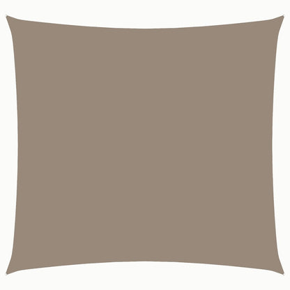 Sunshade Sail Oxford Fabric Square 2.5x2.5 m Taupe