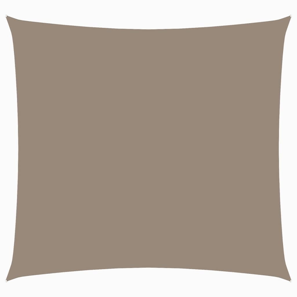 Sunshade Sail Oxford Fabric Square 4.5x4.5 m Taupe