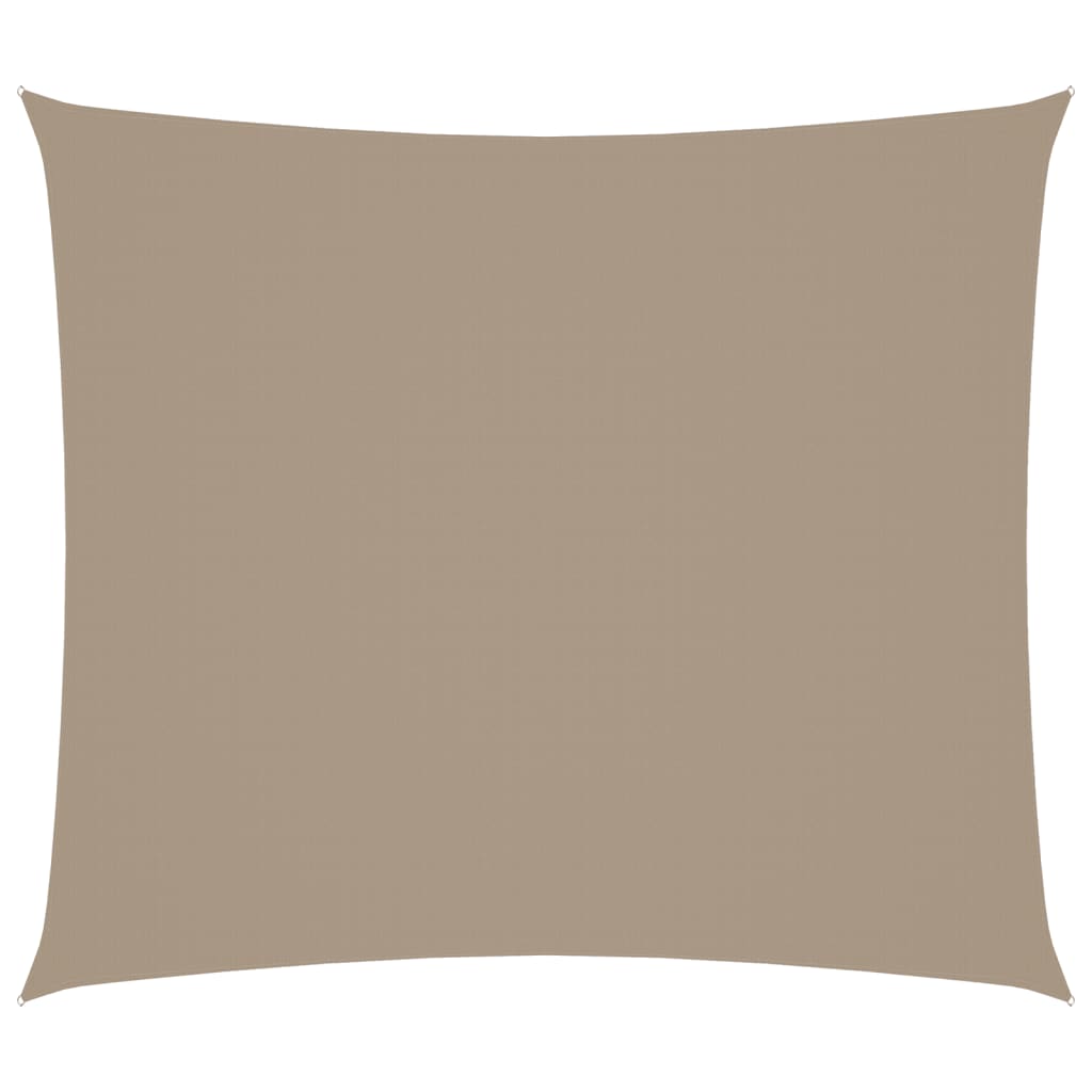 Sunshade Sail Oxford Fabric Rectangular 2x2.5 m Taupe