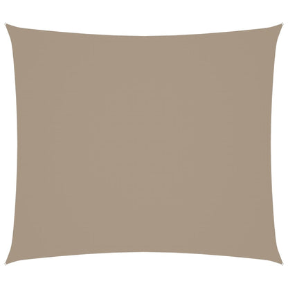 Sunshade Sail Oxford Fabric Rectangular 2x2.5 m Taupe