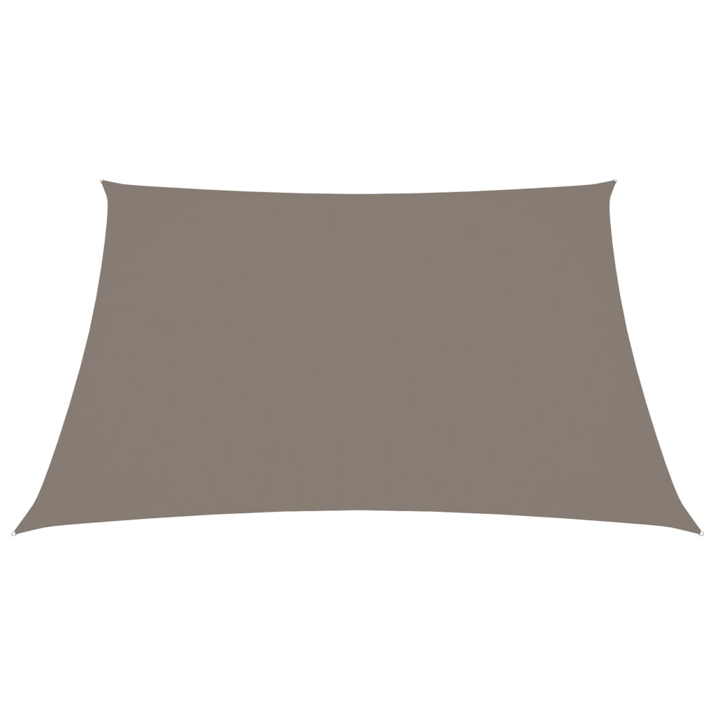 Sunshade Sail Oxford Fabric Rectangular 2x2.5 m Taupe