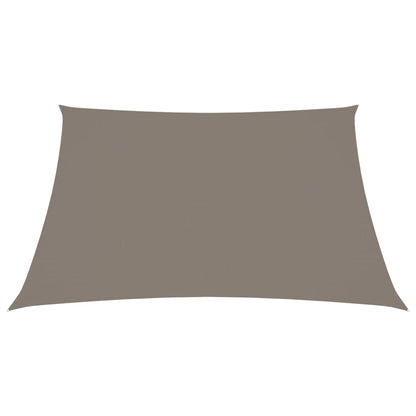 Sunshade Sail Oxford Fabric Rectangular 2x2.5 m Taupe