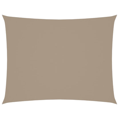 Sunshade Sail Oxford Fabric Rectangular 2x3 m Taupe