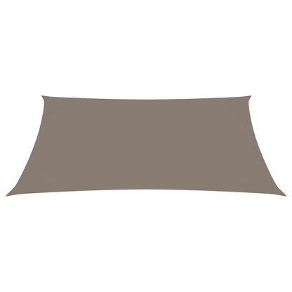 Sunshade Sail Oxford Fabric Rectangular 2x3.5 m Taupe