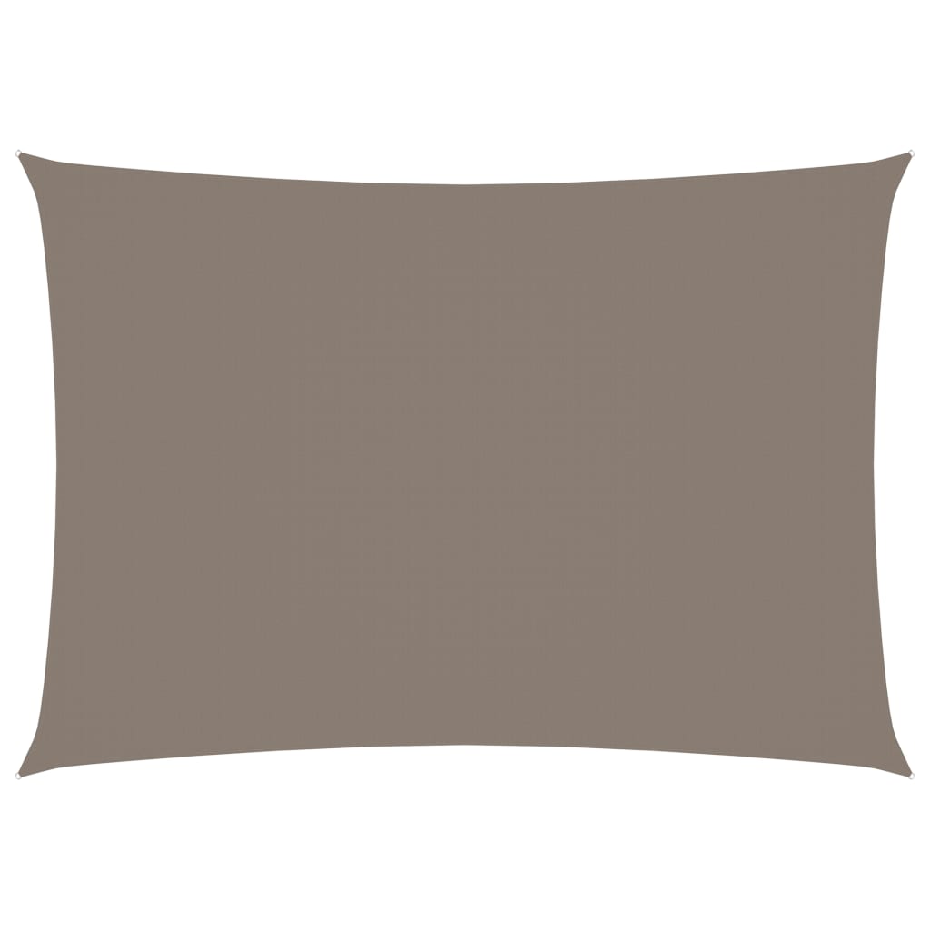 Sunshade Sail Oxford Fabric Rectangular 2x4.5 m Taupe