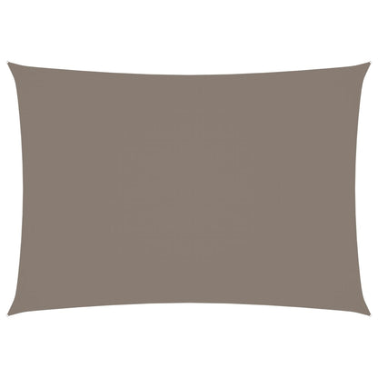 Sunshade Sail Oxford Fabric Rectangular 2x4.5 m Taupe