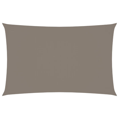 Sunshade Sail Oxford Fabric Rectangular 2x5 m Taupe