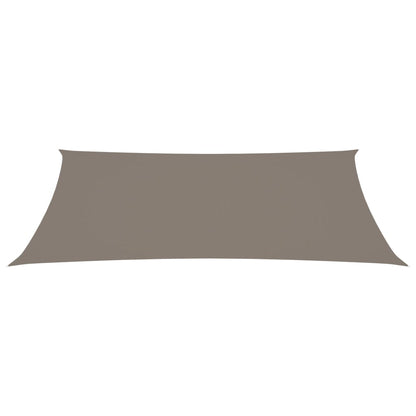 Sunshade Sail Oxford Fabric Rectangular 2x5 m Taupe