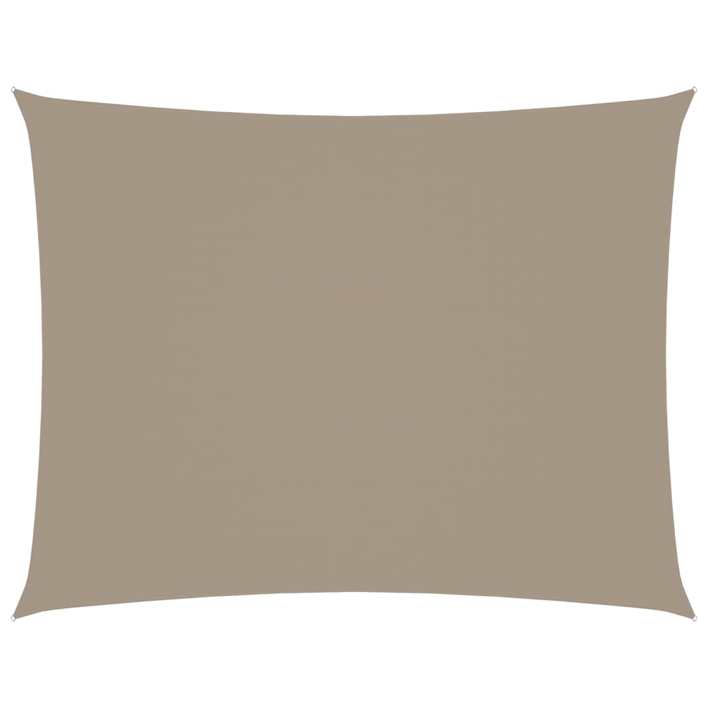 Sunshade Sail Oxford Fabric Rectangular 2.5x3.5 m Taupe