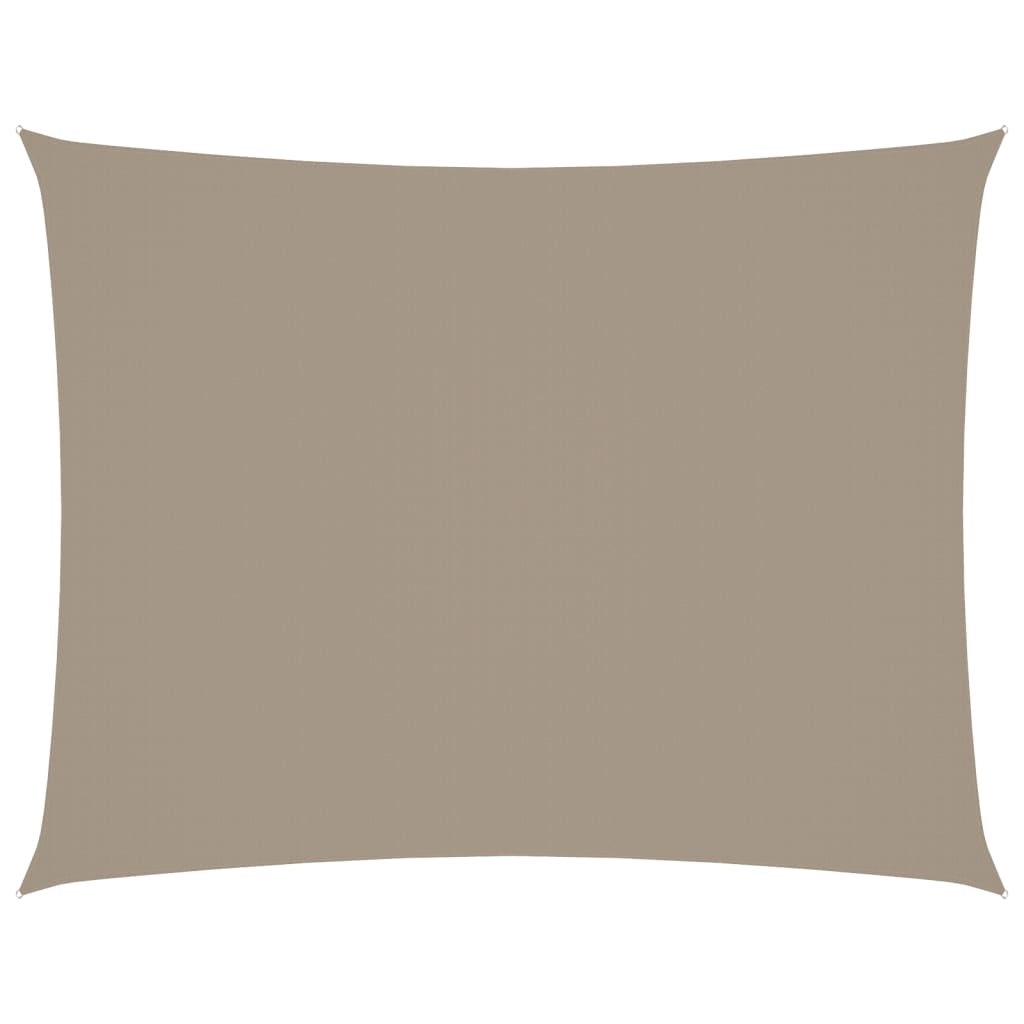 Sunshade Sail Oxford Fabric Rectangular 2.5x4 m Taupe