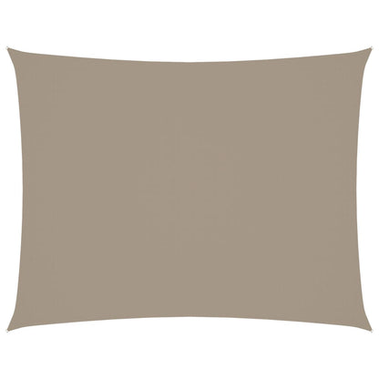 Sunshade Sail Oxford Fabric Rectangular 2.5x4 m Taupe