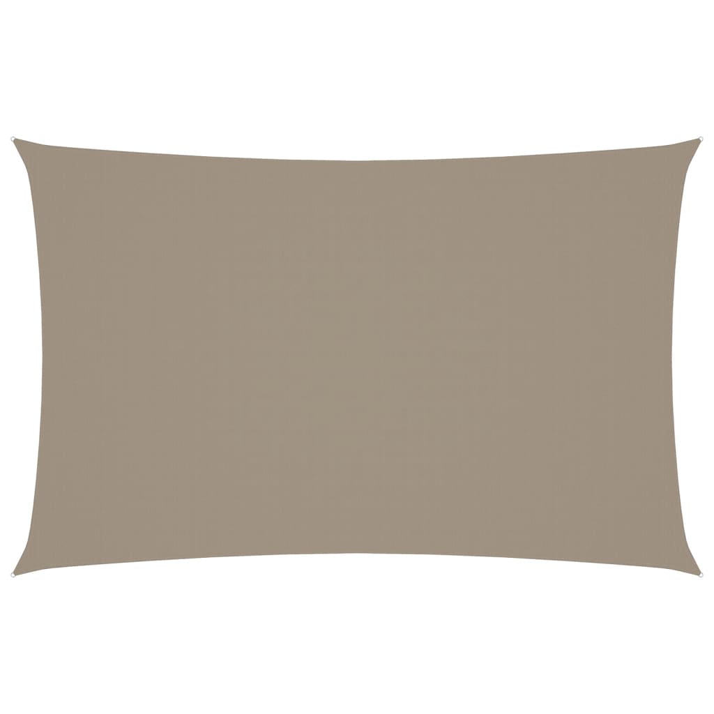 Sunshade Sail Oxford Fabric Rectangular 2.5x5 m Taupe