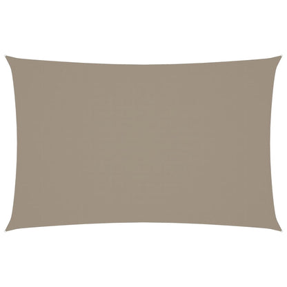 Sunshade Sail Oxford Fabric Rectangular 2.5x5 m Taupe