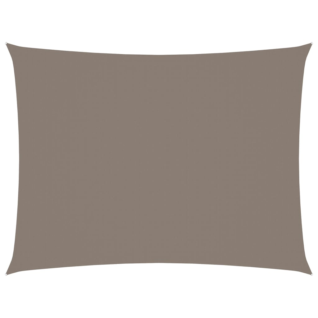 Sunshade Sail Oxford Fabric Rectangular 3x4.5 m Taupe