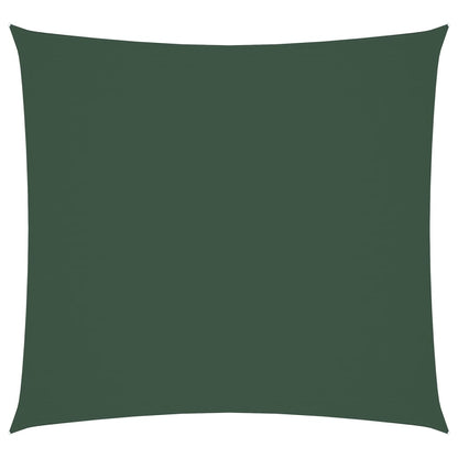 Sunshade Sail Oxford Fabric Square 7x7 m Dark Green