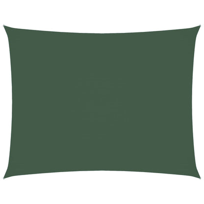 Sunshade Sail Oxford Fabric Rectangular 2x3.5 m Dark Green