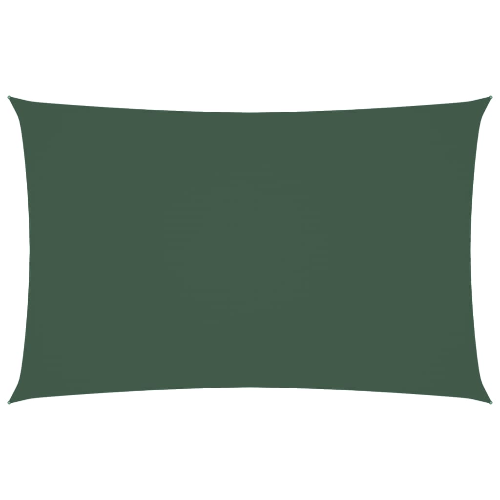 Sunshade Sail Oxford Fabric Rectangular 2x4.5 m Dark Green