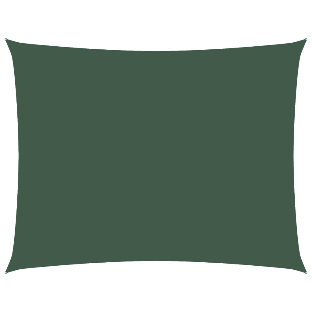 Sunshade Sail Oxford Fabric Rectangular 2.5x3.5 m Dark Green