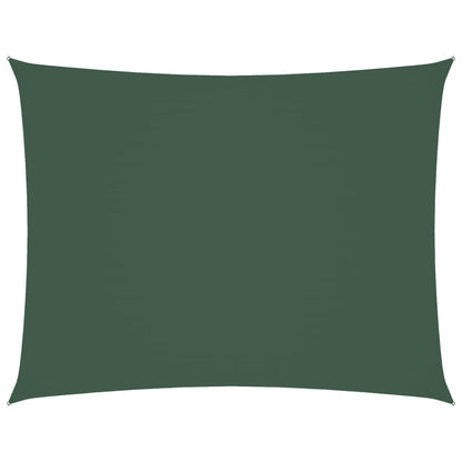 Sunshade Sail Oxford Fabric Rectangular 3x4 m Dark Green