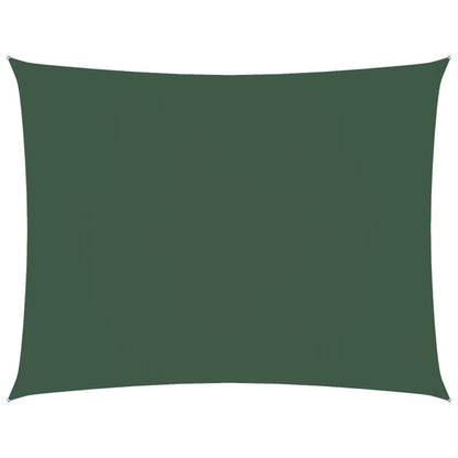 Sunshade Sail Oxford Fabric Rectangular 3.5x5 m Dark Green