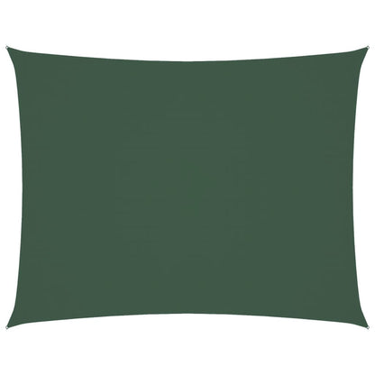 Sunshade Sail Oxford Fabric Rectangular 4x5 m Dark Green