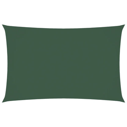 Sunshade Sail Oxford Fabric Rectangular 4x7 m Dark Green