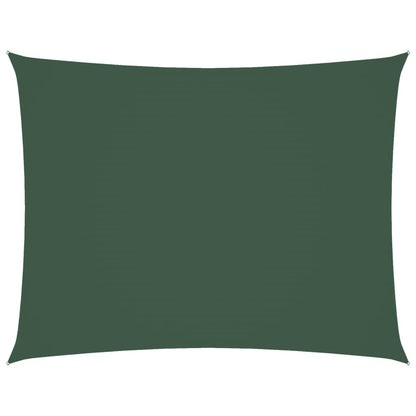 Sunshade Sail Oxford Fabric Rectangular 5x7 m Dark Green