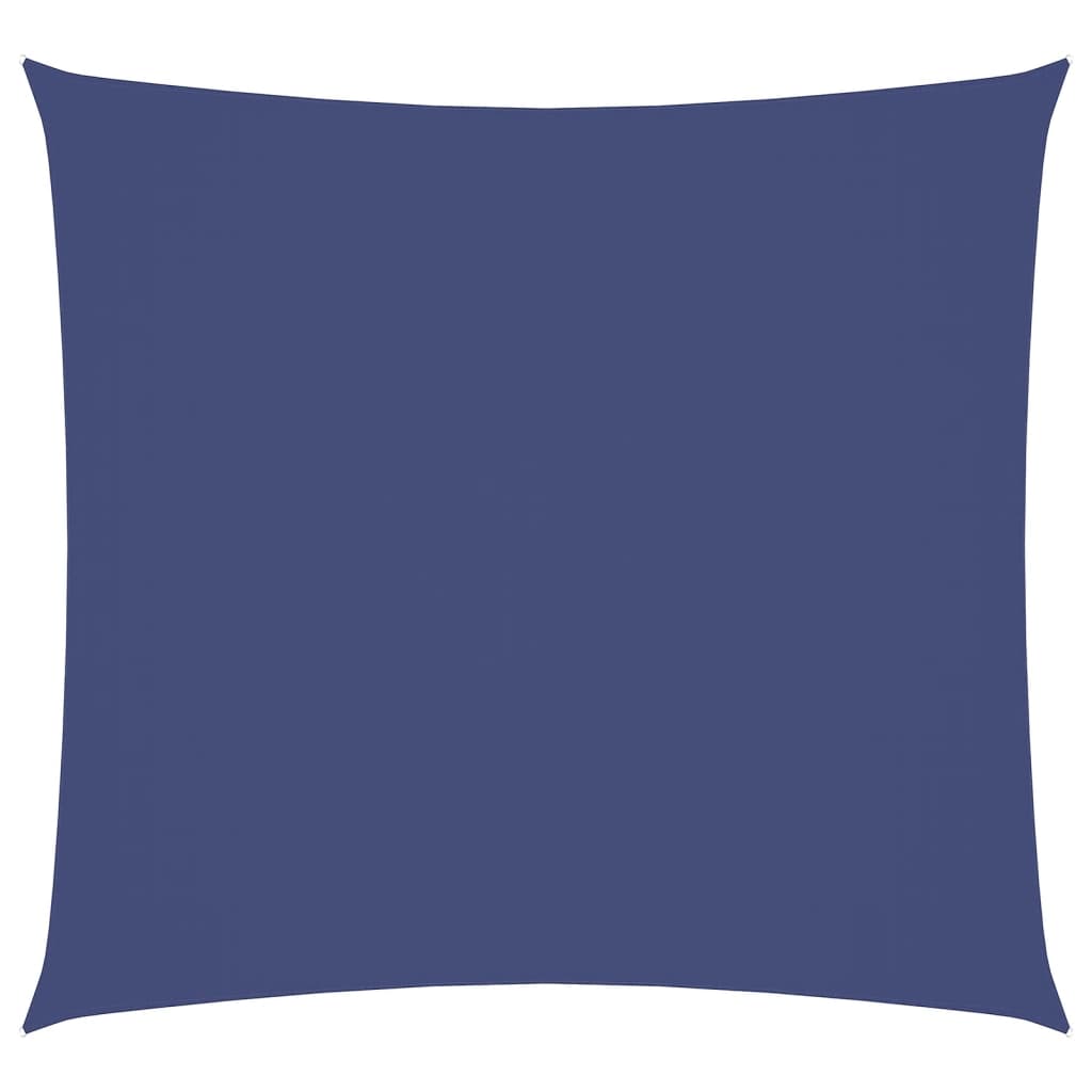 Sunshade Sail Oxford Fabric Square 3x3 m Blue