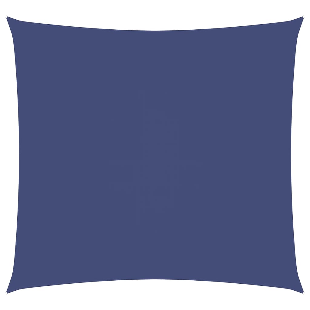 Sunshade Sail Oxford Fabric Square 7x7 m Blue