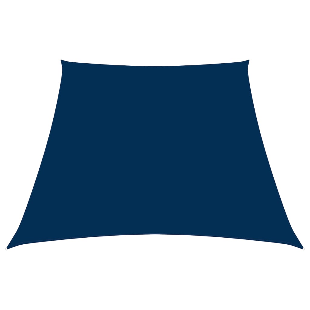 Sunshade Sail Oxford Fabric Trapezium 3/5x4 m Blue