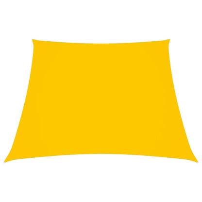 Sunshade Sail Oxford Fabric Trapezium 2/4x3 m Yellow