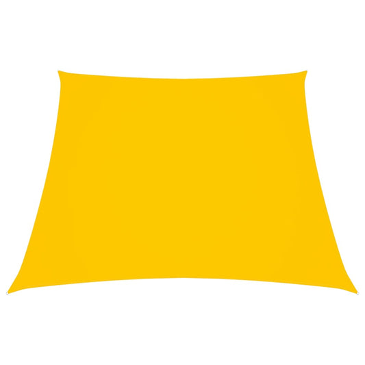 Sunshade Sail Oxford Fabric Trapezium 2/4x3 m Yellow