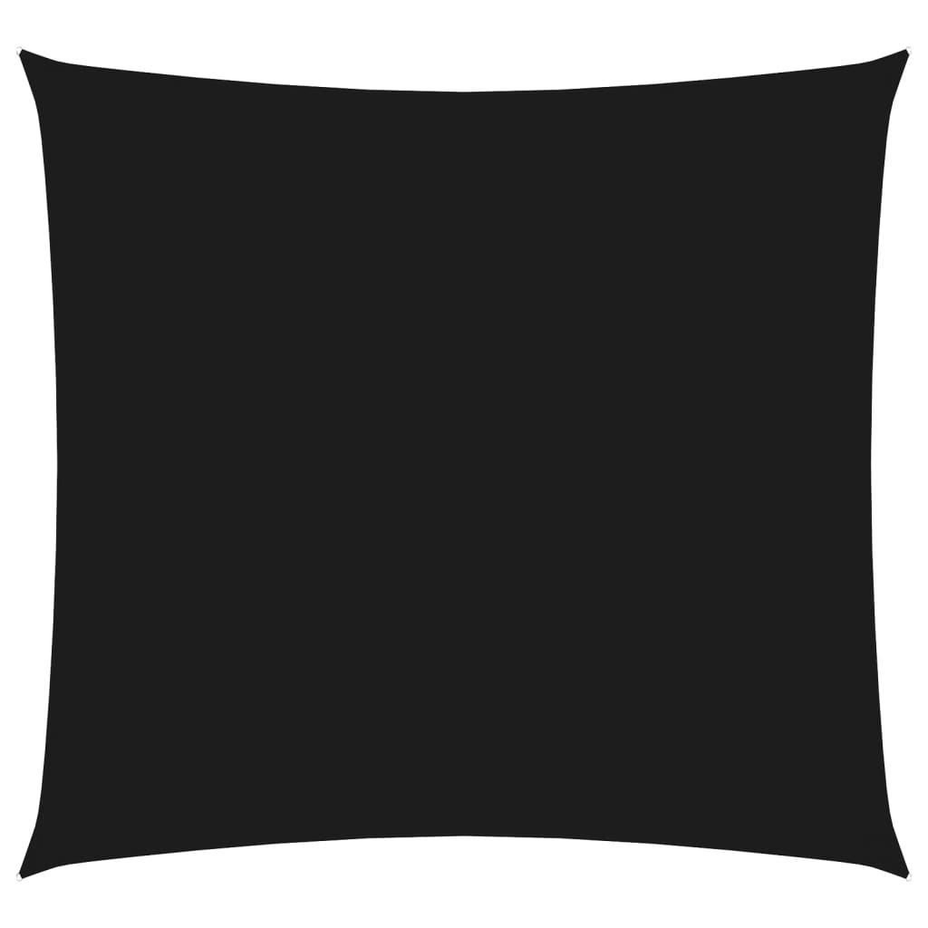 Sunshade Sail Oxford Fabric Square 2x2 m Black