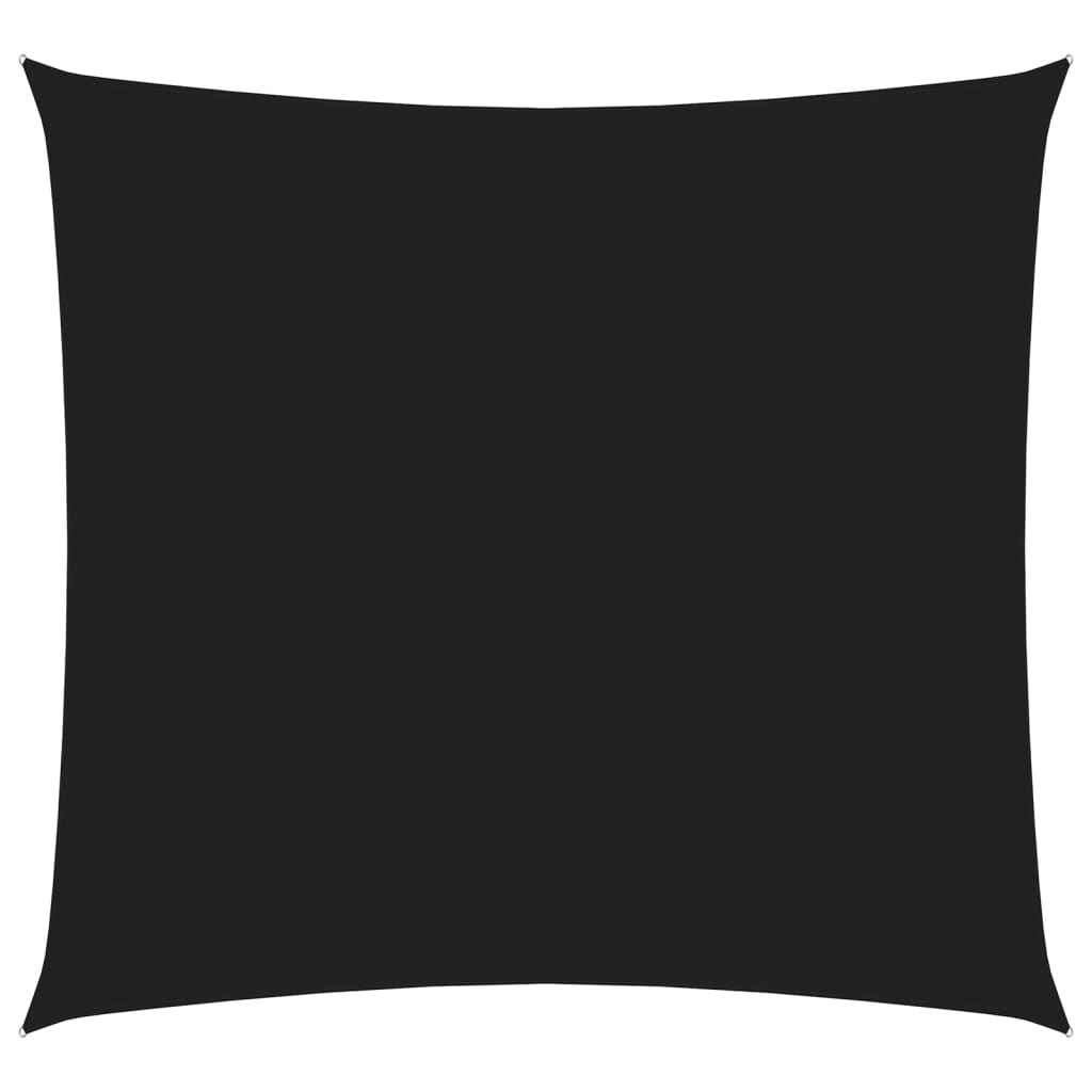 Sunshade Sail Oxford Fabric Square 2.5x2.5 m Black