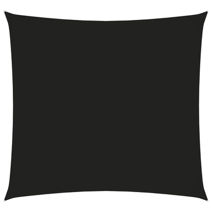 Sunshade Sail Oxford Fabric Square 2.5x2.5 m Black