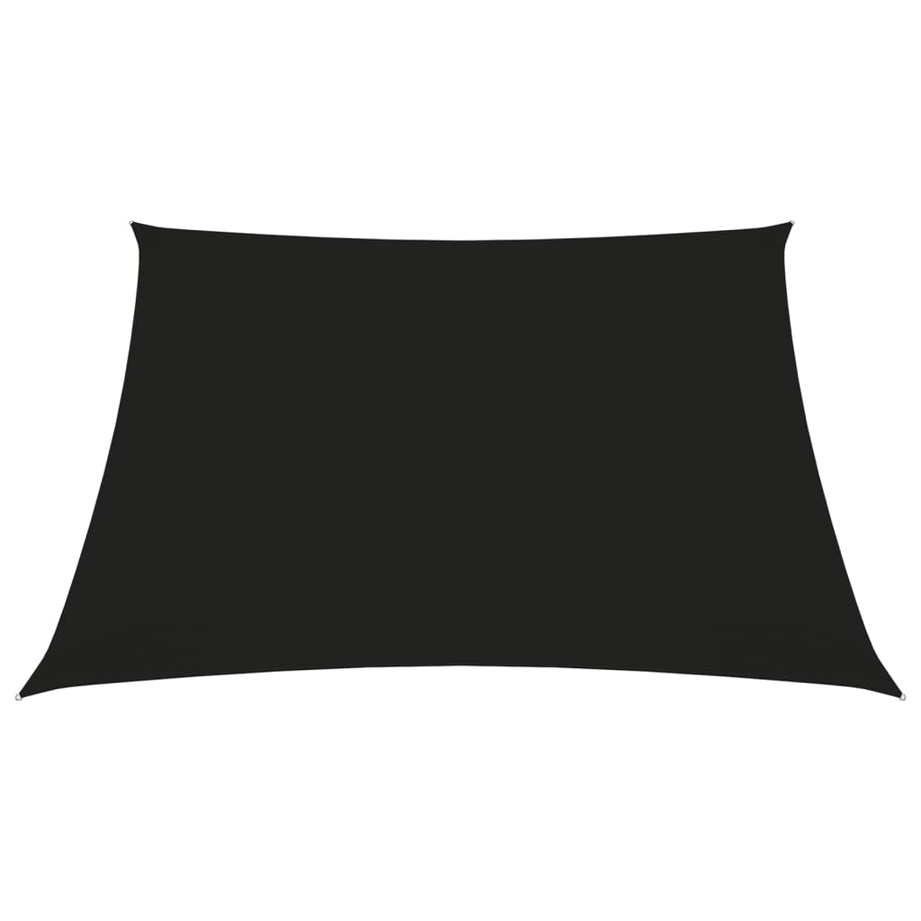 Sunshade Sail Oxford Fabric Square 4x4 m Black